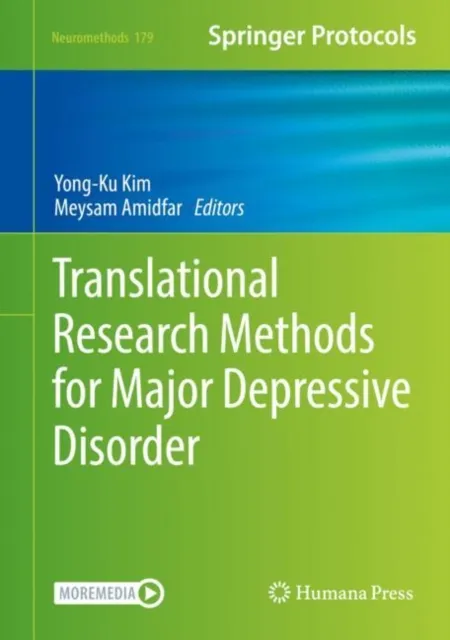 Translational Research Methods for Major Depressive Disorder