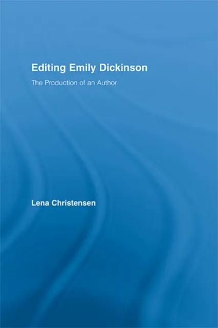 Editing Emily Dickinson