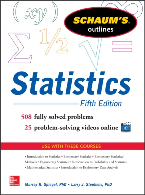Schaum's Outline of Statistics, 5th Edition