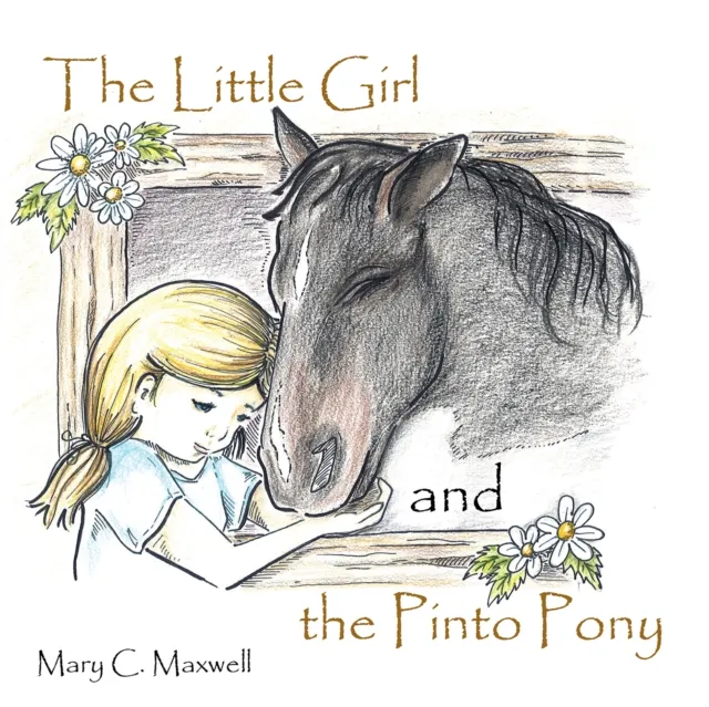 Little Girl and the Pinto Pony