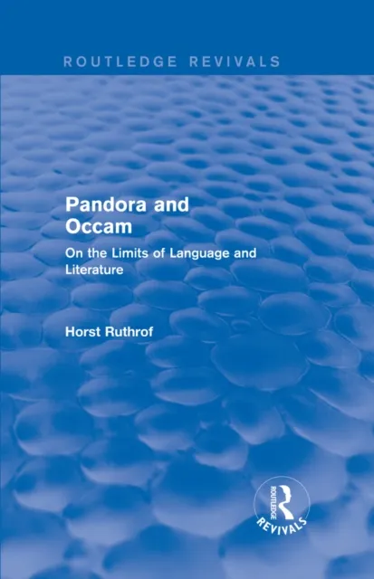 Routledge Revivals: Pandora and Occam (1992)