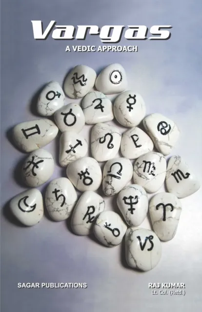 Vargas: a Vedic Approach : This astrology book has been originally published by the prestigious Sagar Publications with  Lt. Col. (Retd.) Raj Kumar  as its author.