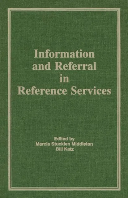 Information and Referral in Reference Services