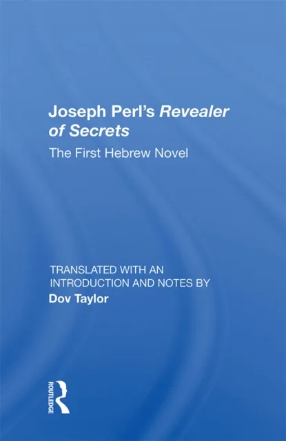 Joseph Perl's Revealer Of Secrets