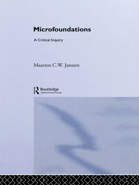 Microfoundations