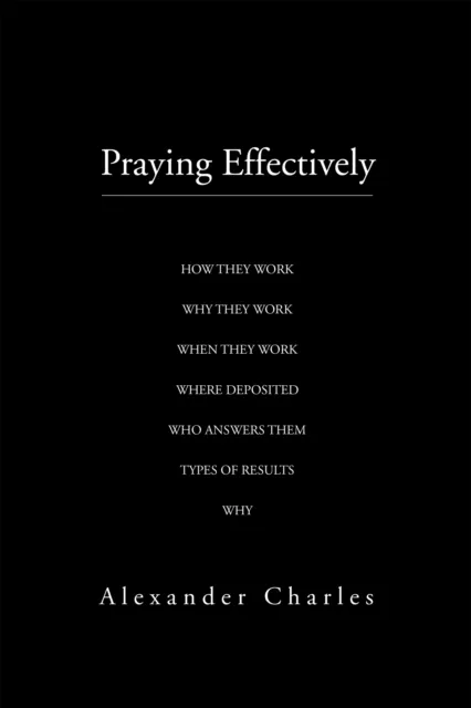 Praying Effectively