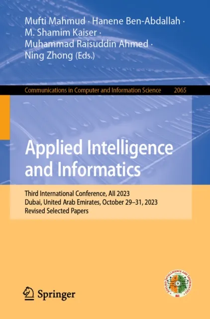 Applied Intelligence and Informatics