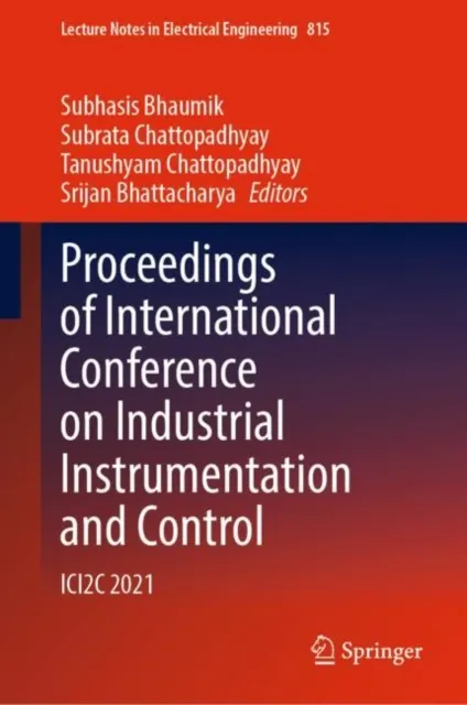 Proceedings of International Conference on Industrial Instrumentation and Control