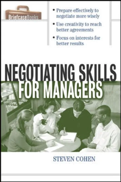 Negotiating Skills for Managers