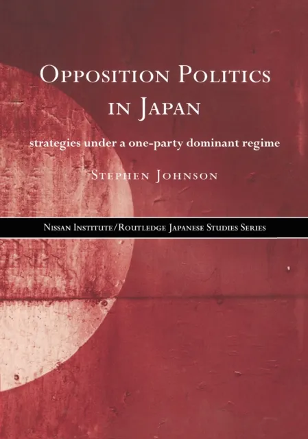 Opposition Politics in Japan