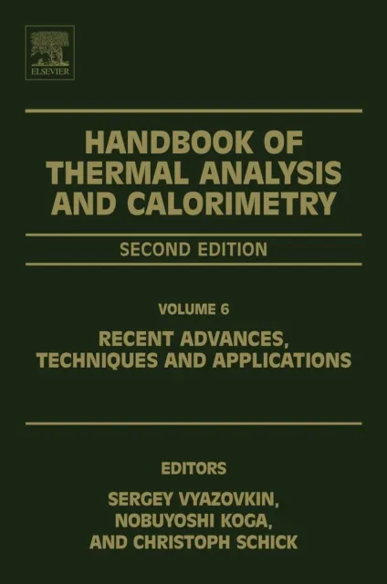 Handbook of Thermal Analysis and Calorimetry