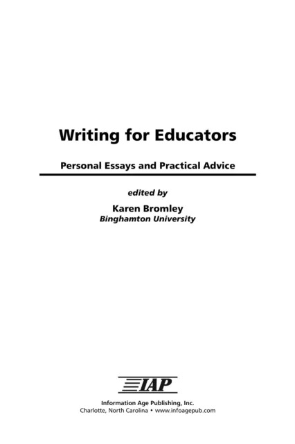 Writing for Educators