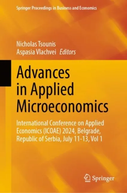 Advances in Applied Microeconomics