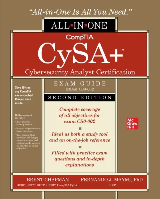 CompTIA CySA+ Cybersecurity Analyst Certification All-in-One Exam Guide, Second Edition (Exam CS0-002)