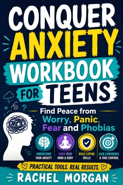 Conquer Anxiety Workbook for Teens