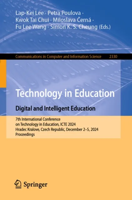 Technology in Education. Digital and Intelligent Education