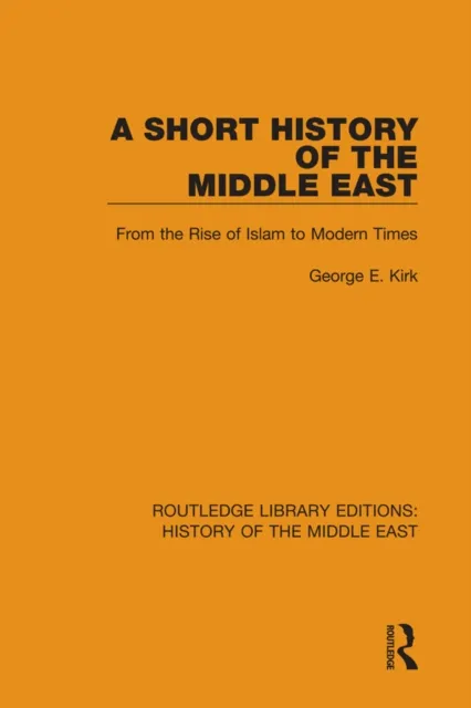 Short History of the Middle East
