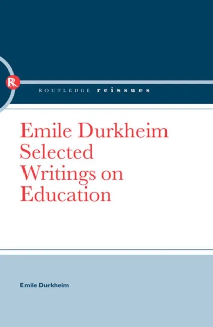 Emile Durkheim