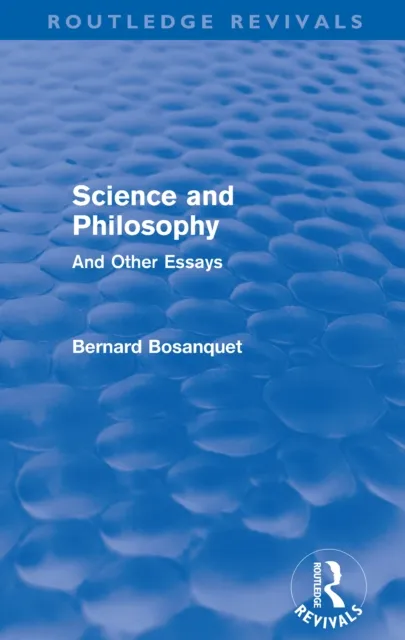 Science and Philosophy (Routledge Revivals)