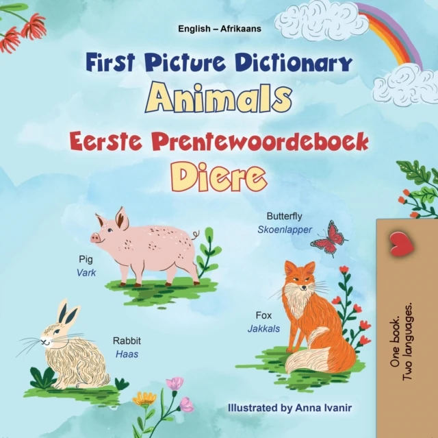 First Picture Dictionary Animals Eerste Prentewoordeboek Diere
