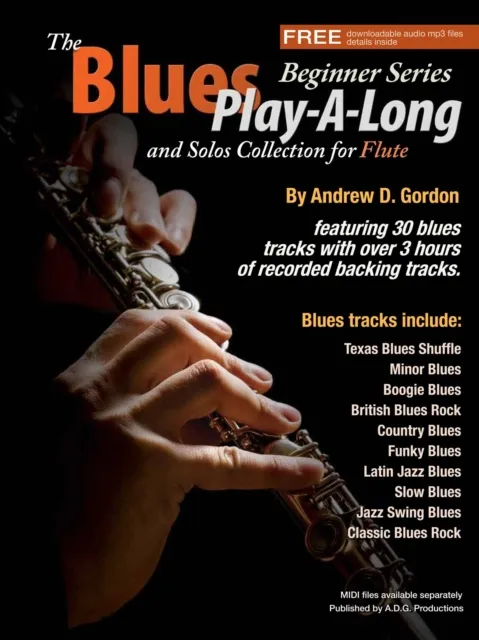 Blues Play-A-Long and Solos Collection for Flute Beginner Series