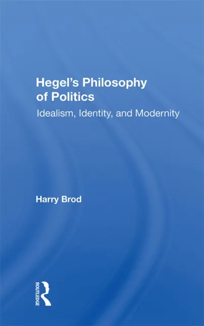 Hegel's Philosophy of Politics