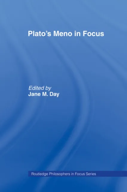 Plato's Meno In Focus