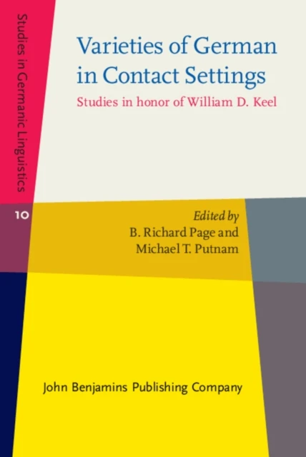 Varieties of German in Contact Settings