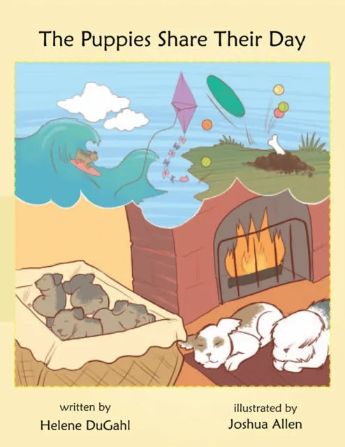 Puppies Share Their Day