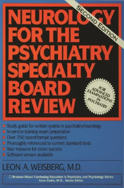 Neurology For The Psychiatry Specialist Board
