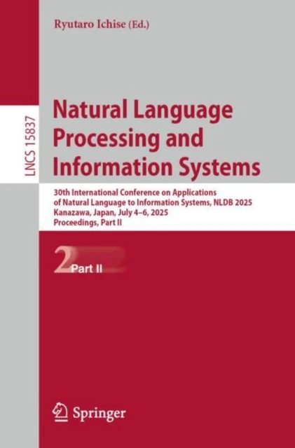 Natural Language Processing and Information Systems