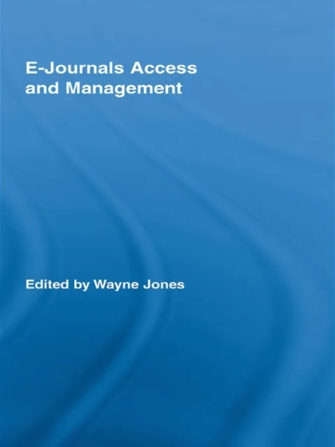 E-Journals Access and Management