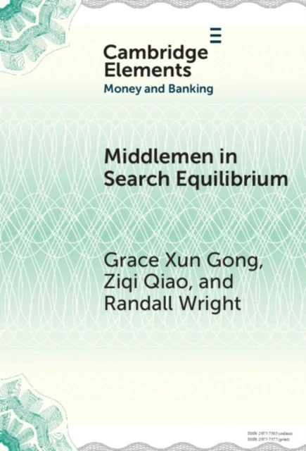Middlemen in Search Equilibrium