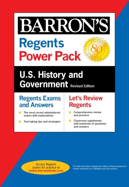 Regents U.S. History and Government Power Pack Revised Edition