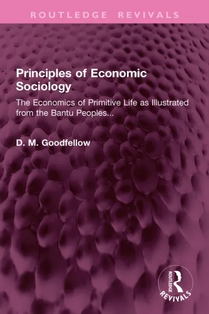 Principles of Economic Sociology