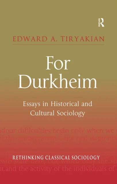 For Durkheim