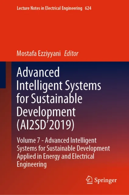 Advanced Intelligent Systems for Sustainable Development (AI2SD'2019)