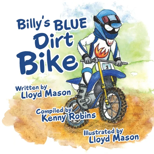 Billy's BLUE Dirt Bike