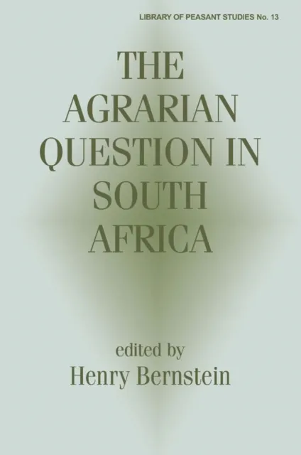Agrarian Question in South Africa
