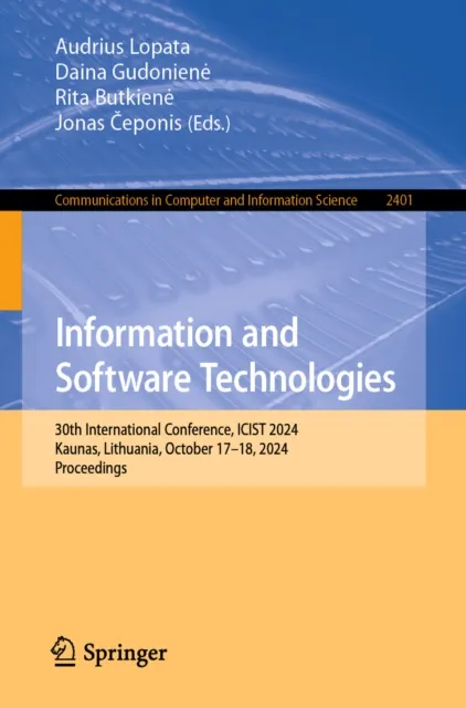 Information and Software Technologies