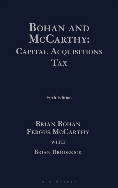 Bohan and McCarthy: Capital Acquisitions Tax