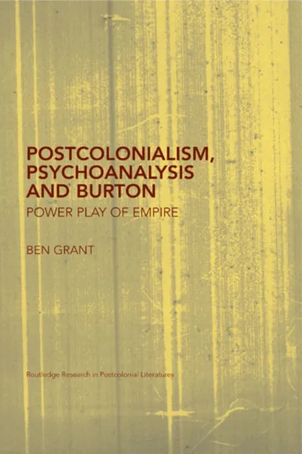 Postcolonialism, Psychoanalysis and Burton