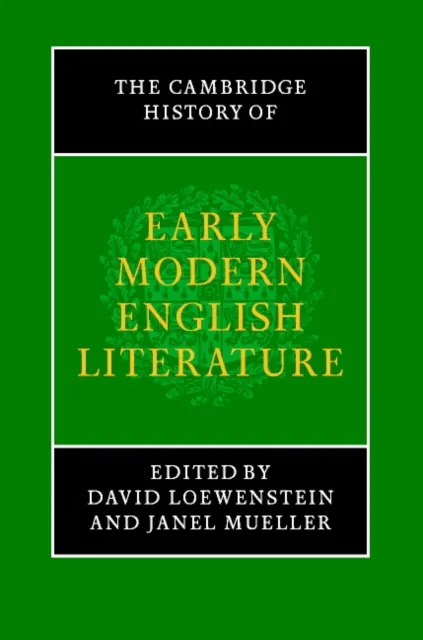 Cambridge History of Early Modern English Literature