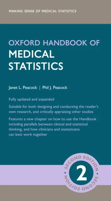 Oxford Handbook of Medical Statistics