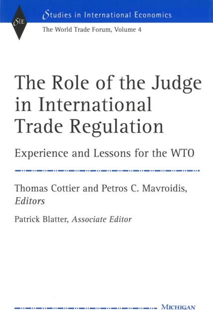 Role of the Judge in International Trade Regulation