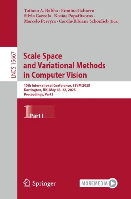 Scale Space and Variational Methods in Computer Vision