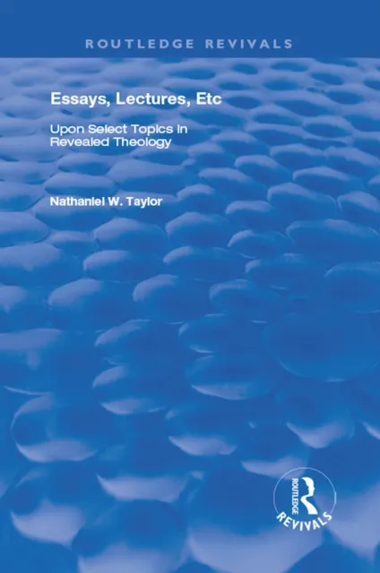 Essays, Lectures, Etc