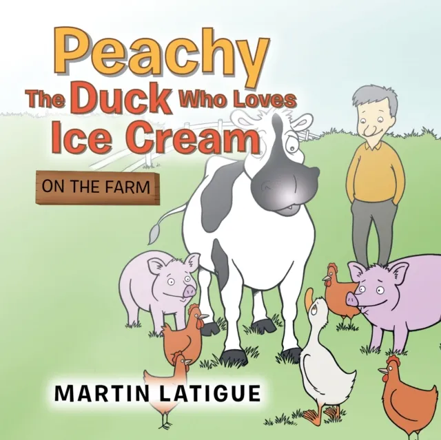 Peachy the Duck Who Loves Ice Cream