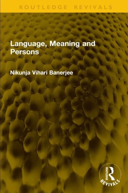 Language, Meaning and Persons