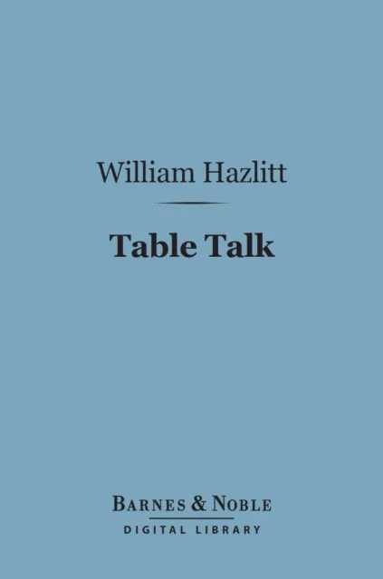 Table Talk (Barnes & Noble Digital Library)